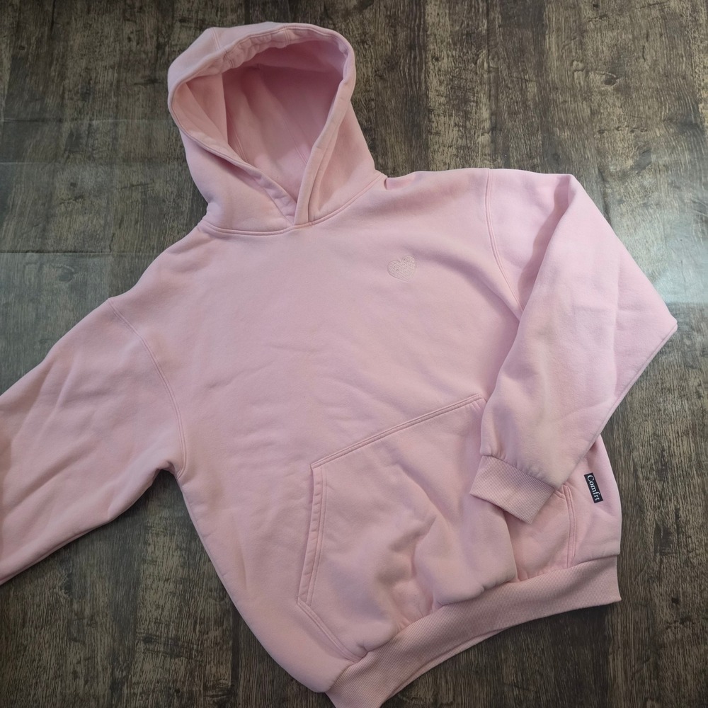 COMFRT Hoodie Women S Pink Ways To Show Love Graphic Heart AX25040033